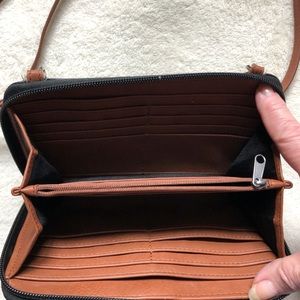 the sak wallet,credit cards,IPhone cross body